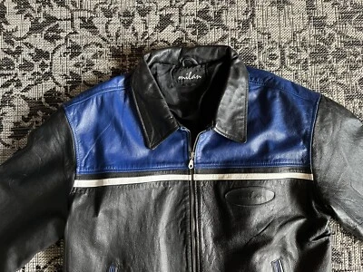 Chaqueta de cuero para hombre Milan Foto 1 de 4