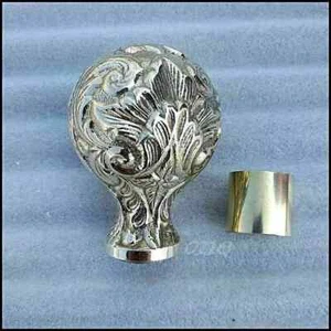 NEW SOLID ANTIQUE SOLID BRASS HANDLE WOODEN WALKING STICK CANE VINTAGE DESIGNER - Picture 1 of 3