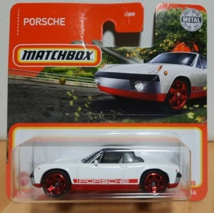 2021 Matchbox MB785 MBX 74 1971 '71 Porsche 914 White/Red Diecast model car - Picture 1 of 9