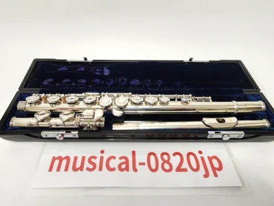 YAMAHA YFL-31 Sterling Silver Flute Head Tube Flute with hardcase Foto 1 de 4