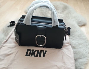 DKNY Black Leather Crossbody/Shoulder Bag BNWT - Picture 1 of 19