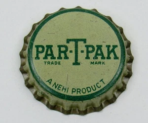 PAR-T-PAK Bottle Cap A NEHI Product  Unused Cork - Picture 1 of 7