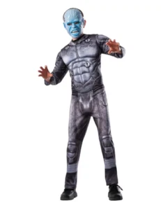 Marvel Deluxe Electro Child Halloween Costume Muscle Chest Large 12-14 - Picture 1 of 3