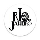 Gift Sticker : Rio De Janeiro Christ The Redeemer Samba Brazil Brasil Cup