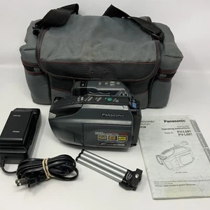 Panasonic PV-L581D Camcorder Palmcorder VHSC 2 Batteries Charger 5 Head 150x - Picture 1 of 13