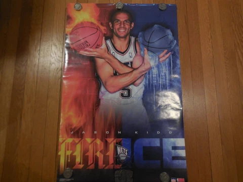 jason kidd- fire ice  2002 starline poster Cover