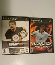 Sony PlayStation 2 PS2 Lot EA Rugby 2008 08 RedCard 2003 Soccer Midway Sports