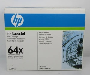 HP 64X schwarze Tonerkassette CC364X OEM NEU versiegelt HOHES VOLUMEN LJ P4015 P4515 - Bild 1 von 10