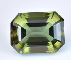Natural Hiddenite 6.90 Ct Green Extremely Rare Certified Stunning Gemstone - Picture 1 of 5
