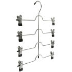  Chrome Clothes Hanger Jeans Hangers Household Trousers Rack