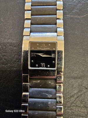 BAUME MERCIER LADIES CATWALK  SS / Rubber Band - Image 1 of 4