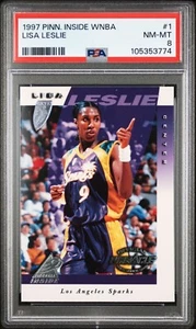Pinnacle Inside 1997 WNBA Lisa Leslie (RC) #1 - ¡Novato del Salón de la Fama! - Imagen 1 de 2