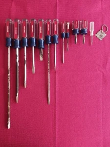 NEW CRAFTSMAN 13 PIECE SLOTTED SCREWDRIVER SET MADE IN USA FREE SHIPPING NOS - Bild 1 von 4