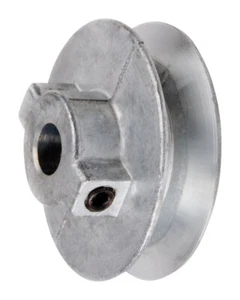 Chicago Die Cast 3 in. D X 5/8 in. D Zinc Single V-Grooved Pulley - Picture 1 of 4