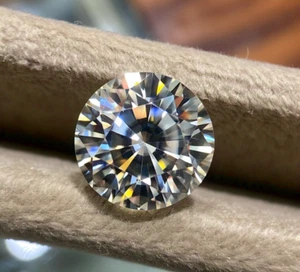2 Ct Round Brilliant Cut D Color Certified Loose Lab Grown Diamond VVS1 Clarity - Picture 1 of 14
