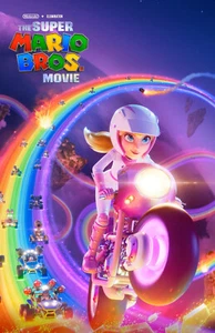 AA5446 The Super Mario Bros Movie Film 2023 Peach Movie Poster 11x17 - Picture 1 of 9