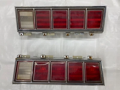 78 雪佛兰蒙特卡罗尾灯刹车灯铬合金外壳反转信号 — 第 1/4 张图片