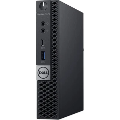 Dell Windows 11 Pro Desktop i7-9700T Computer Mini Pc Up To 32GB RAM 1TB SSD/HDD - Image 1 of 4