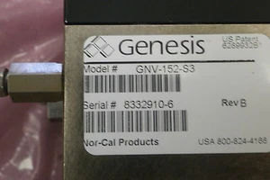 Nor-Cal Genesis GNV-152-3 Valve and Block, Flange, SOFT START ACTUATOR - Picture 1 of 12