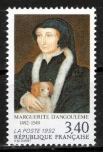 France 2285 MNH Marguerite d'Angouleme Dogs Royalty ZAYIX 0924S0045M - Picture 1 of 1