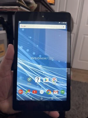 Insignia Flex Tab NS-P08A7100 16GB, Wi-Fi, 8 inch Black Tablet WORKS (u) - Image 1 of 4