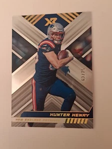2022 Panini XR Football Hunter Henry #/75 In Toploader PATRIOTS - Picture 1 of 6