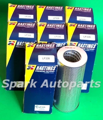 New Lot of 7 Engine Oil Filters HASTINGS LF335 For KENWORTH  C500, K100E - Image 1 of 3