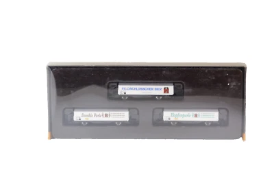 Märklín Mini-Club 88657,1 Feldschlosschen Bier 3 Box Car Train Set Z Marklin - Image 1 of 3