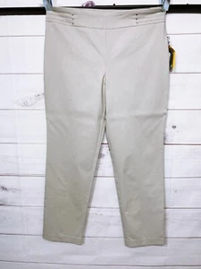 JM Collection Womens Pull On Pants Size XL Slim Leg Comfort Waistband - Picture 1 of 10