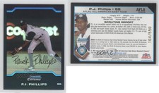 2004 Bowman Draft Aflac All-American Chrome Refractor /550 PJ Phillips #AFL8