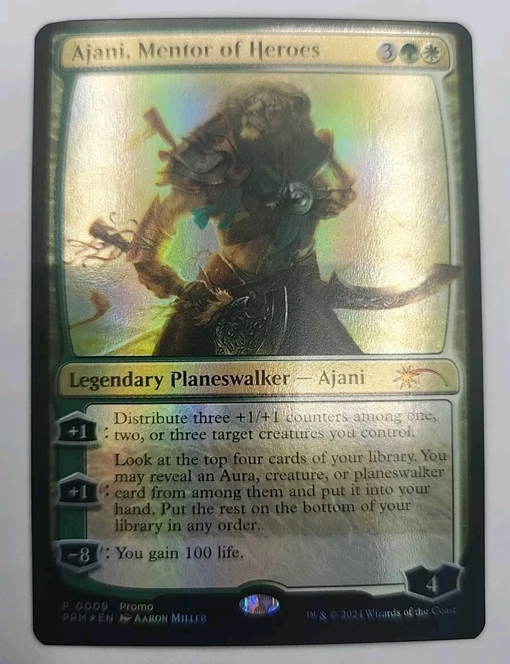 Magic The Gathering MTG Ajane, Mentor of Heroes Near Mint  Foil Promo 2024 0009 - Image 1 of 1