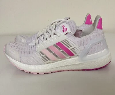 Adidas Ultraboost CC_1 DNA ClimaCool Talla 6.5/Mujer Talla 7.5 Blanco Rosa GX7810 Foto 1 de 4
