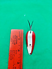 Old vintage lure Weedless spoon by Dare devil multi-colored --2 1/4 inches.