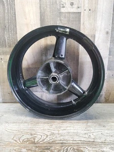 1999 99-02 Yamaha YZF-R6 YZFR6 Rear Back Wheel Rim Black Straight 17x5.50 - Picture 1 of 17