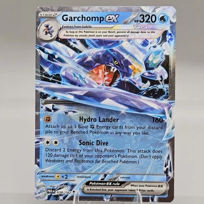 Garchomp ex 038/182 SV04: Paradox Rift Pokemon Tcg Mint - Image 1 of 4