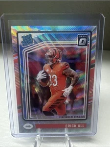 2024 Panini Donruss Optic Erick All #233 Rated Rookie Premium Wave Prizm #/300 - Picture 1 of 2