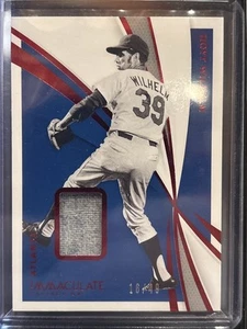 2021 Immaculate Hoyt Wilhelm Game Used Patch /49 Legends Chicago HOF - Picture 1 of 3