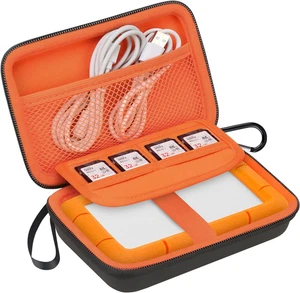 Lacdo Hard Drive Carrying Case for Lacie Rugged/Rugged Mini/Rugged Thunderbolt U - Picture 1 of 12