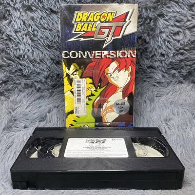 Dragon Ball GT Conversion Volume 14 Uncut VHS Tape 2004 Anime Show Rare - Image 1 of 4