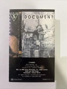 REM - Document 1987 USA Cassette Tape - Picture 1 of 3