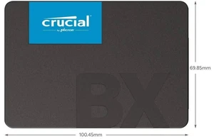 Crucial BX500 1TB SSD Fast Boot and Load 300x Faster than Hard Drive - Picture 1 of 5