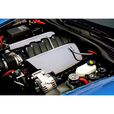 Cubiertas de riel de combustible ACC para Chevy Corvette Z06 LS7 2006-2013 - repuesto pulido Foto 1 de 4