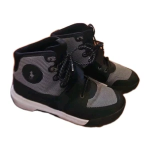 Polo Ralph Lauren Mwns Size 9.5 High Top Sneakers - Picture 1 of 4