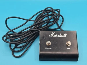 Interruptor de pie DFX canal pedal efectos guitarra Marshall 2 botones - Imagen 1 de 6