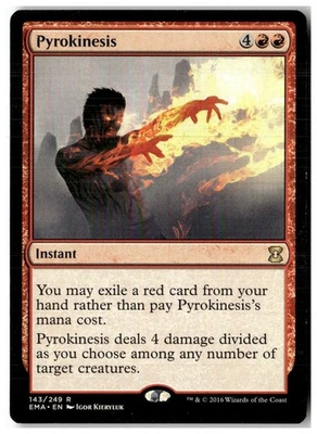 MTG Pyrokinesis - Eternal Masters Moderately Played English - Image 1 of 2