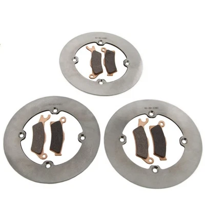 15 Can-Am Outlander L Max DPS 500 Front Rear MudRat Brake Rotors & Brake Pads - Image 1 of 4
