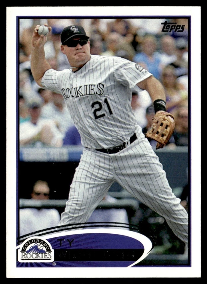 2012 Topps Ty Wigginton Colorado Rockies #154 - Image 1 of 2