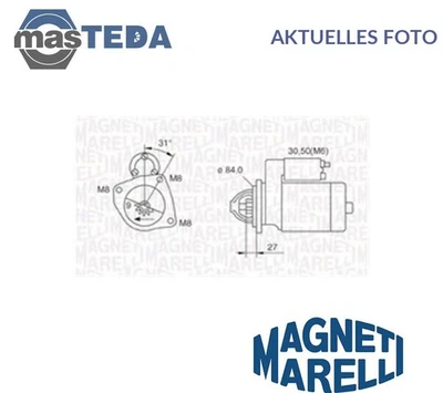 063721203010 MOTOR ANLASSER STARTER MAGNETI MARELLI NEU OE QUALITÄT - Image 1 of 4