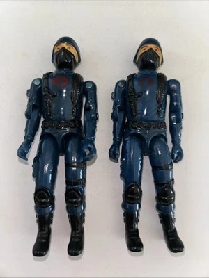 Lote de Cobra Trooper Straight G.I. Figura de acción vintage Joe Hasbro 1982 ARAH AJ Foto 1 de 4