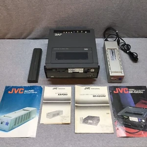 JVC BR-6200U VHS  PORTABLE VCR With AA-P26U AC Adapter/Charger *AS-IS* For Parts - Picture 1 of 12